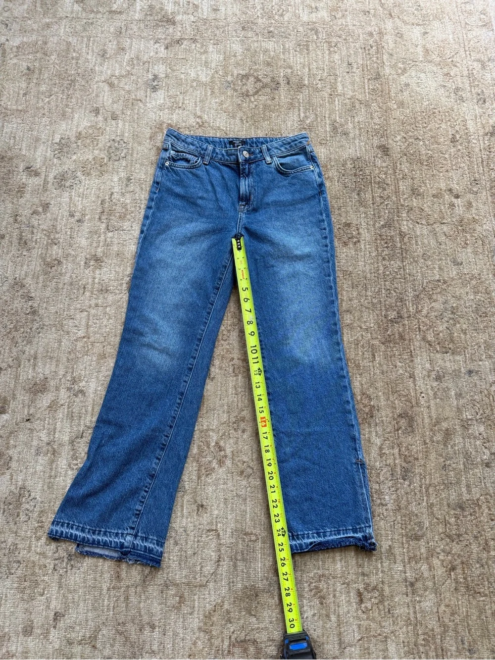 Forever 21 Medium Blue Straight-Leg Kids Jeans